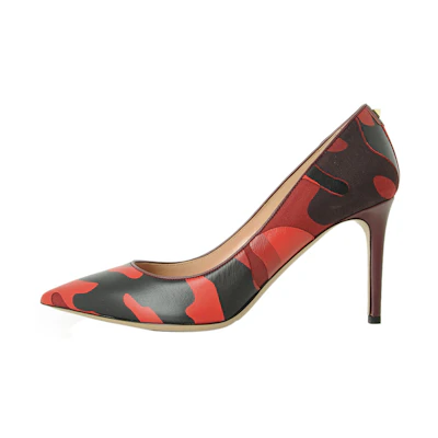 (W) Valentino SS21 'Color-Block Stiletto Heels'