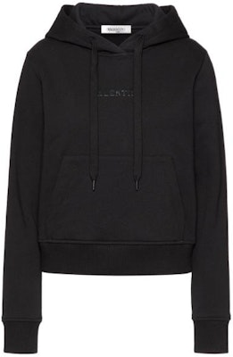 (W) Valentino SS22 Hoodie Rajut Hitam Pullover XB3MF16C71R0NO Buy (W) Valentino SS22 Hoodie Rajut Hitam Pullover XB3MF16C71R0NO