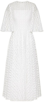 (W) Valentino SS22 光学蕾丝短袖中长连衣裙 白色 XB3VAYE56W1001 Order (W) Valentino SS22 光学蕾丝短袖中长连衣裙 白色 XB3VAYE56W1001