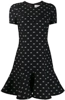 (Women) Valentino SS22 Short Sleeve Dress Black BVAIV34N90NA (Women) Valentino SS22 Short Sleeve Dress Black BVAIV34N90NA