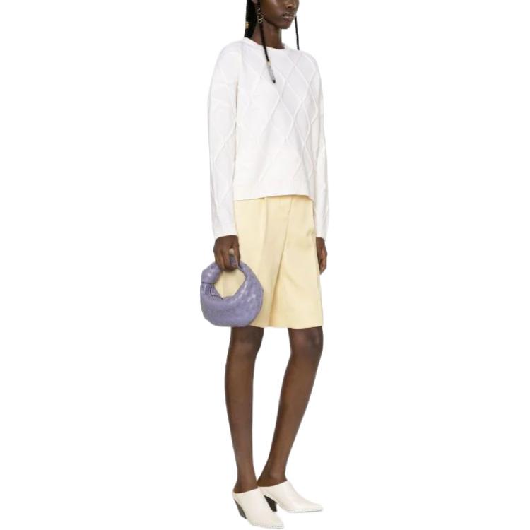 Purchase (W) 발렌티노 SS22 화이트 울 니트 크루넥 풀오버 스웨터. BKC35F7F8A03