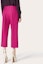 Shop (W) 발렌티노 SS22 핑크 솔리드 버튼 캐주얼 바지 XB3RB4M66LRFP1