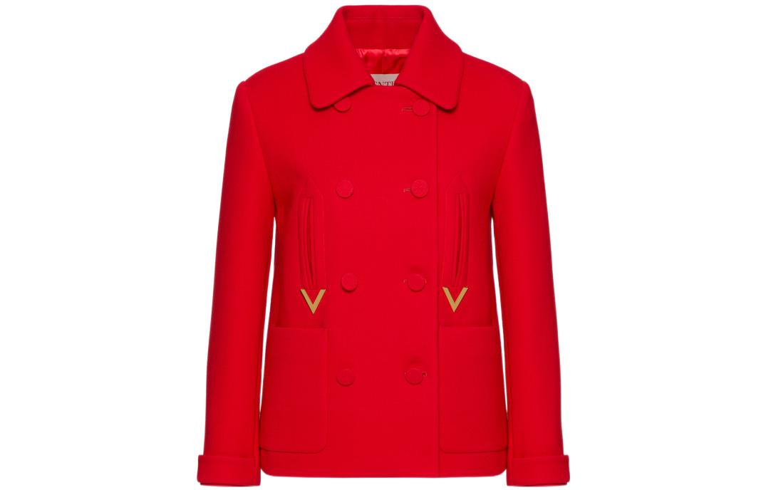 Order (W) Valentino SS23 紅色長版大口袋翻領外套. 2B3CJ3007LY157