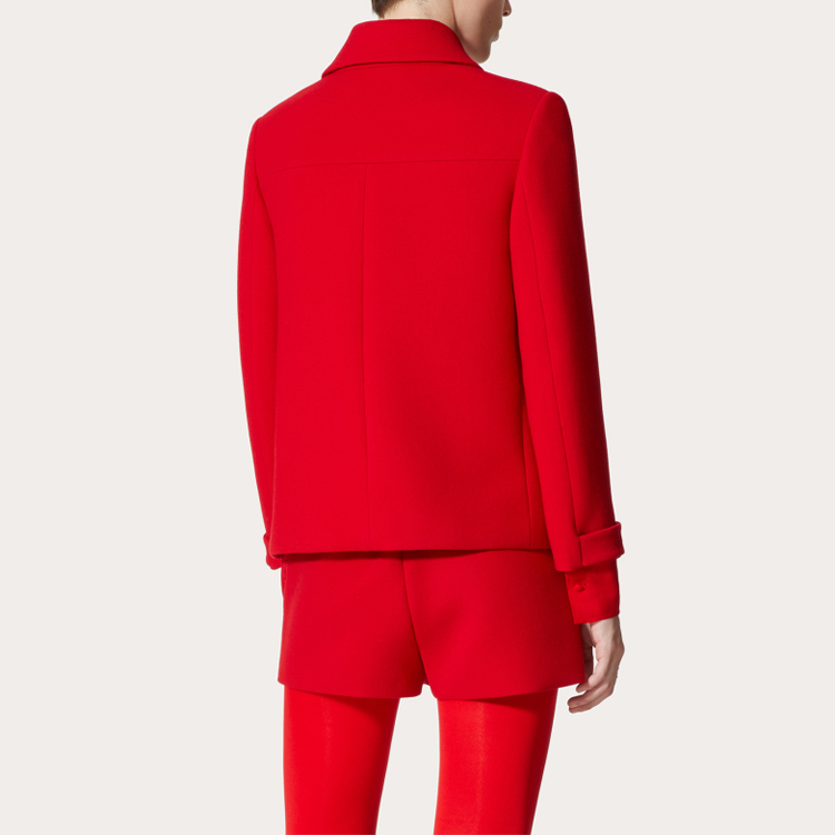 Purchase (W) Valentino SS23 紅色長版大口袋翻領外套. 2B3CJ3007LY157