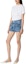 Purchase (Women) Valentino SS24 High-Waist Straight Denim Shorts Deep Blue. 4B0DD17H8KJ-558