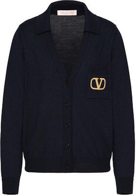 (W) 발렌티노 SS24 브이넥 버튼업 니트 가디건 네이비 블루. BKA08C8NY598 Buy (W) 발렌티노 SS24 브이넥 버튼업 니트 가디건 네이비 블루. BKA08C8NY598