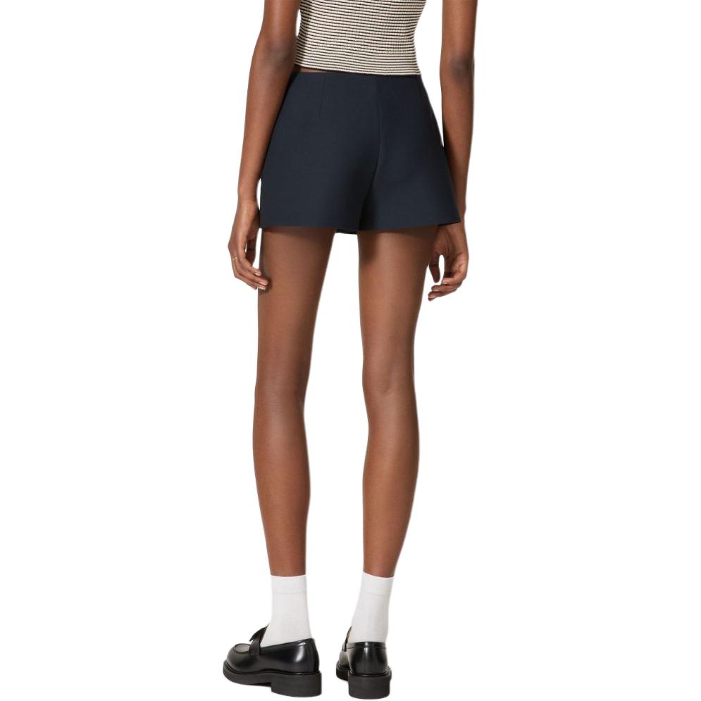 Shop (W) Valentino SS24 Falda Envolvente Talle Alto Azul Medianoche Falda Casual BRABF51CF