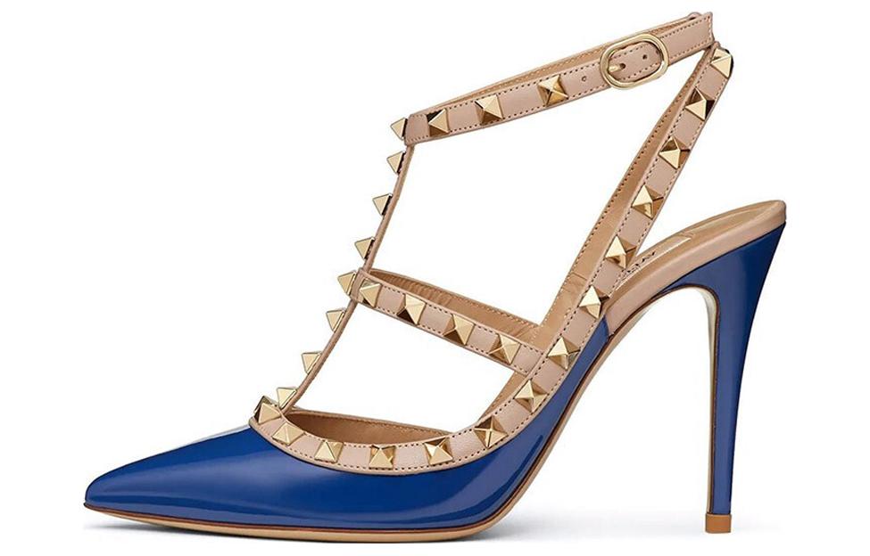(Women) Valentino Stiletto 'Comfortable Versatile Blue' UW2S0376VNWFE6