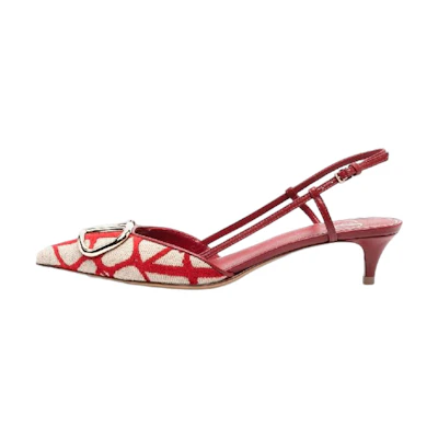 (W) Valentino Stiletto High Heels 'Beige Red'