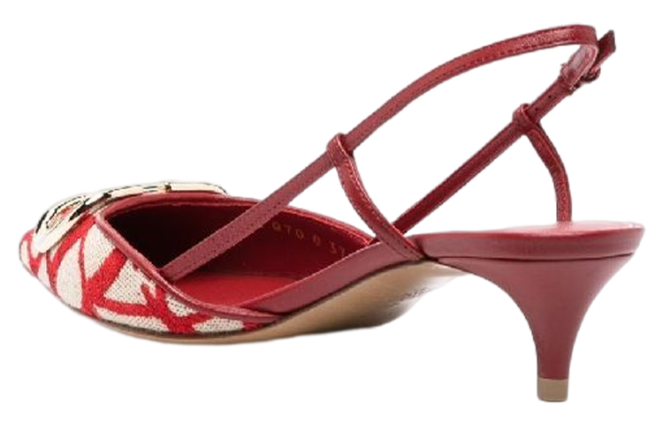 (W) Valentino Stiletto High Heels 'Beige Red' 圖 4