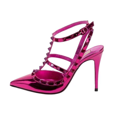 (W) Valentino Stiletto High Heels 'Magenta'