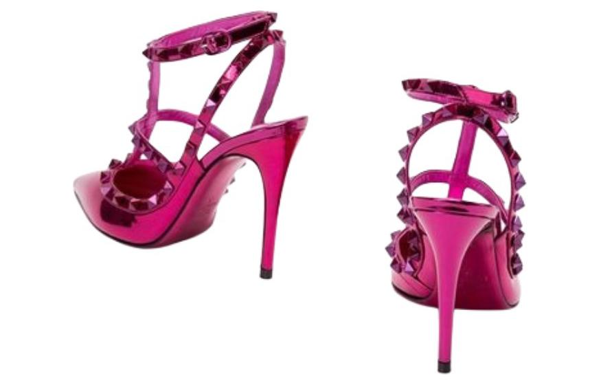 (W) Valentino Stiletto High Heels 'Magenta' 圖 4