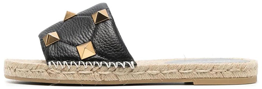 (W) Sandal Rata Valentino Bertabur 'Hitam' 2W2S0FY0HYZ0NO Buy (W) Sandal Rata Valentino Bertabur 'Hitam' 2W2S0FY0HYZ0NO