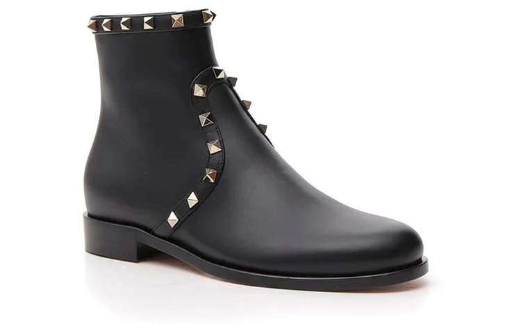 (W) Valentino Studwrap Ankle Boot 'Black' 圖 2