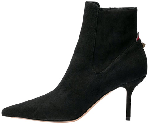 (Women) Valentino Suede Fashion Stiletto Ankle Boots 8cm 'Black' SW2S0Q19KQR0SM Buy (Women) Valentino Suede Fashion Stiletto Ankle Boots 8cm 'Black' SW2S0Q19KQR0SM