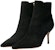 (W) Valentino But Suede Fesyen Stiletto Buku Lali 8cm 'Hitam' SW2S0Q19KQR0SM