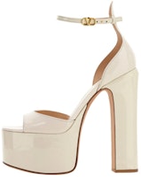 (Women) Valentino Tan-Go 'Beige Patent Open-Toe Buckle' 2W0S0FE0VNEI16 (Women) Valentino Tan-Go 'Beige Patent Open-Toe Buckle' 2W0S0FE0VNEI16