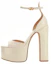 Buy (W) Valentino Tan-Go 'Beige Charol Punta Abierta con Hebilla' 2W0S0FE0VNEI16