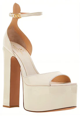 (W) Valentino Tan-Go 'Beige Charol Punta Abierta con Hebilla' 2W0S0FE0VNEI16 Shop (W) Valentino Tan-Go 'Beige Charol Punta Abierta con Hebilla' 2W0S0FE0VNEI16