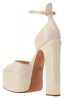 (W) Valentino Tan-Go 'Beige Charol Punta Abierta con Hebilla' 2W0S0FE0VNEI16 Purchase (W) Valentino Tan-Go 'Beige Charol Punta Abierta con Hebilla' 2W0S0FE0VNEI16