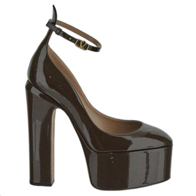 (W) Valentino Tan-Go 'Brown Patent Buckle' 圖 2