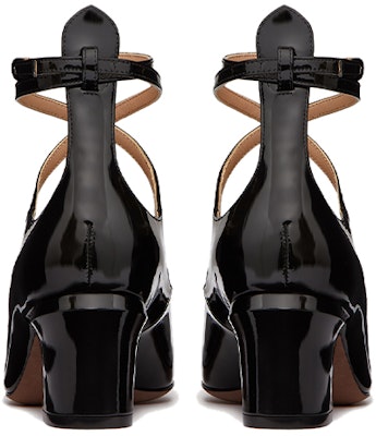 (W) Valentino Tan-Go Hitam 'Kulit Paten Gesper Hak Tebal' 2W2S0FW5VNE0NO Purchase (W) Valentino Tan-Go Hitam 'Kulit Paten Gesper Hak Tebal' 2W2S0FW5VNE0NO