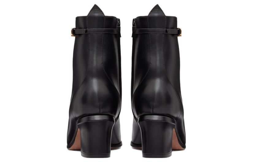 Shop (W) Valentino Tan-Go But Kulit Hujung Petak Zip Buku Lali 'Hitam' 3W2S0GZ2ATZ0NO