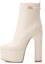 Buy (Women) Valentino Tan-Go Short Boots 'White Signature Plate Chunky Heel' 1W0S0FE1ATZI16
