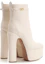 Shop (Women) Valentino Tan-Go Short Boots 'White Signature Plate Chunky Heel' 1W0S0FE1ATZI16