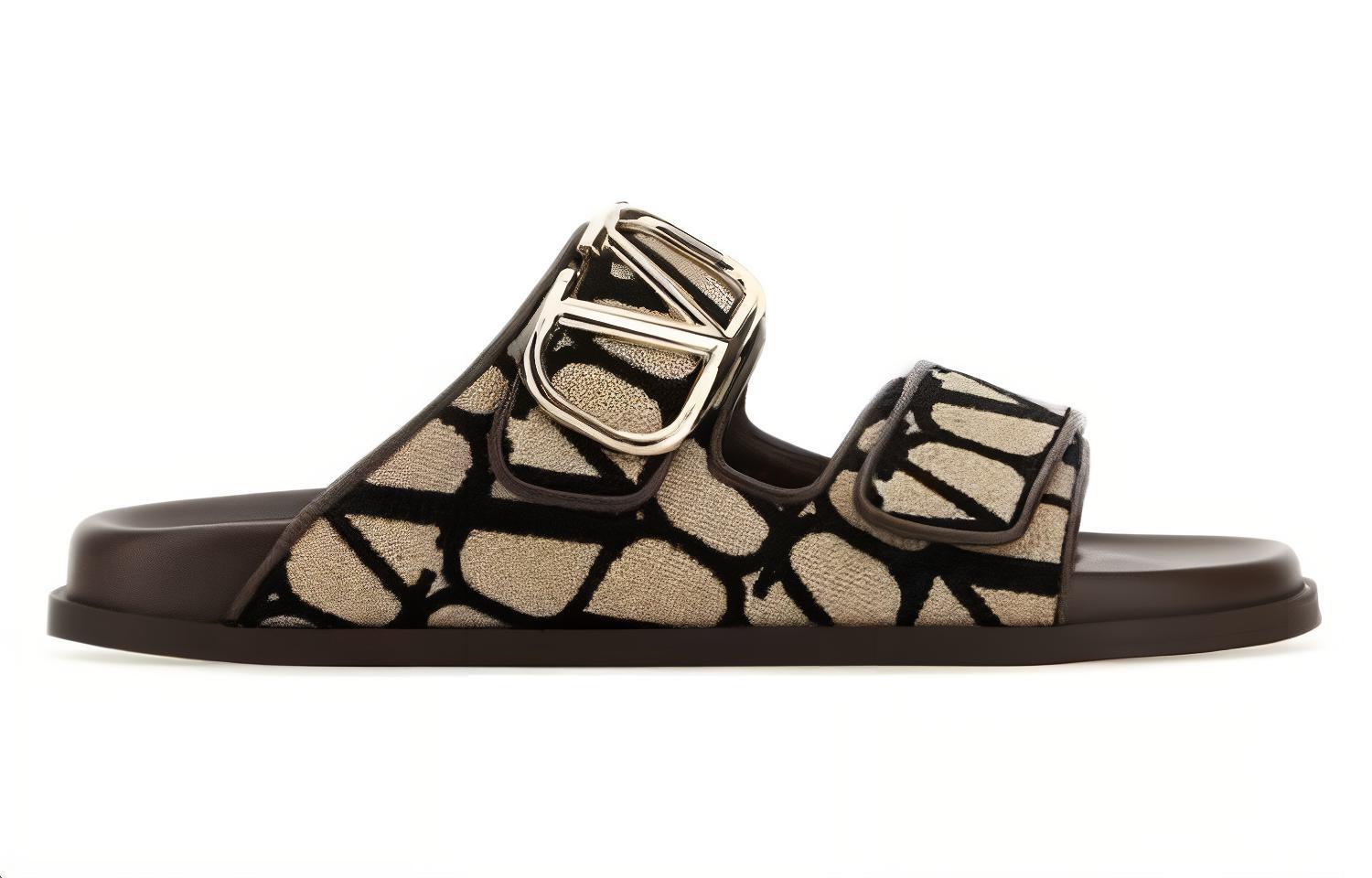 Order (W) Sandal Valentino Iconographe Tali Ganda 'VLogo - Coklat' 3W2S0HH1-SBT-6ZN