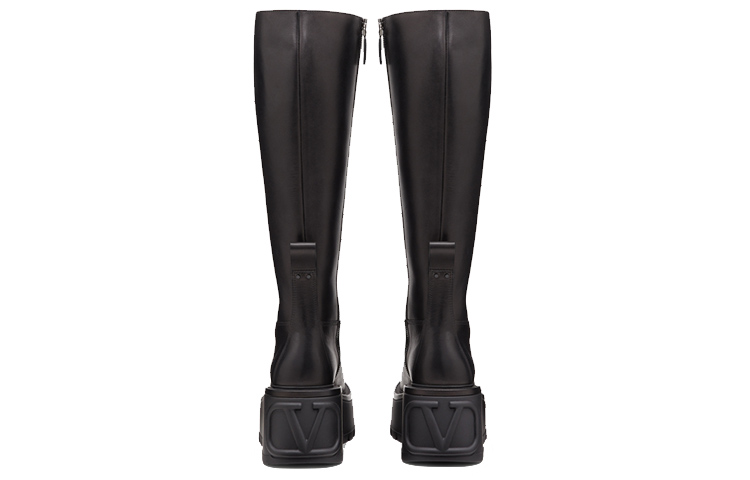 Shop (W) Valentino Uniqueform 85毫米靴子'黑色' WW2S0CC8RBJ0NO