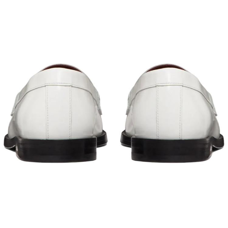 Purchase (W) 华伦天奴 V字链条乐福鞋 '白色' 1W2S0EQ6YZX0BO