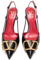 (W) ヴァレンティノ Vロゴ ブラックバックル ポインテッドトゥ スティレット VW2S0R01DSH0NO Shop (W) ヴァレンティノ Vロゴ ブラックバックル ポインテッドトゥ スティレット VW2S0R01DSH0NO