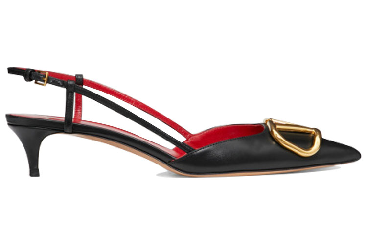 Order (W) Valentino Vlogo 'Tacones Altos Negros con Lazo Trasero' SW2S0Q70DSH0NO