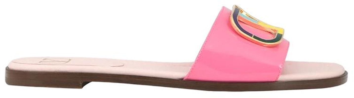 (Women) Valentino Vlogo 'Pink Patent Leather Sandals' XW2S0BD5ADWHW4 Order (Women) Valentino Vlogo 'Pink Patent Leather Sandals' XW2S0BD5ADWHW4