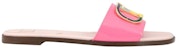 (W) Valentino Vlogo 'Sandal Kulit Berkilat Merah Jambu' XW2S0BD5ADWHW4