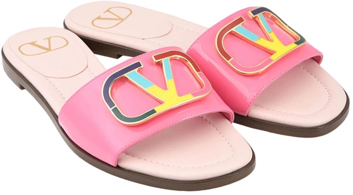 (Women) Valentino Vlogo 'Pink Patent Leather Sandals' XW2S0BD5ADWHW4 Lookbook (Women) Valentino Vlogo 'Pink Patent Leather Sandals' XW2S0BD5ADWHW4
