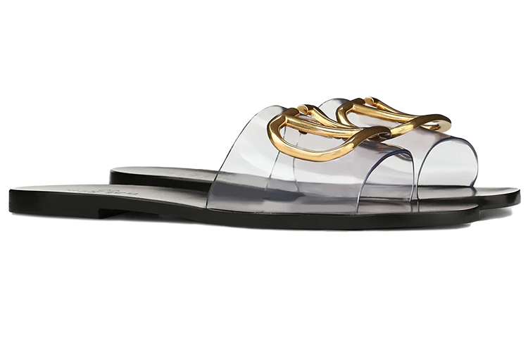 (W) Valentino Vlogo Black 'Retro Brass Detail' 圖 2