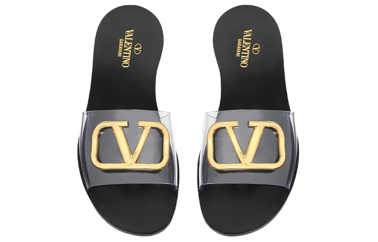 (W) Valentino Vlogo Black 'Retro Brass Detail' 圖 3