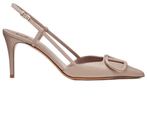 (Women) Valentino Vlogo Calfskin High-Heeled Sandals with Ankle Straps 'Nude Pink' XW2S0R01MZFP45 Order (Women) Valentino Vlogo Calfskin High-Heeled Sandals with Ankle Straps 'Nude Pink' XW2S0R01MZFP45