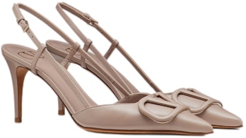 (W) Valentino Vlogo小牛皮裸粉色高跟凉鞋(带踝带) XW2S0R01MZFP45 Lookbook (W) Valentino Vlogo小牛皮裸粉色高跟凉鞋(带踝带) XW2S0R01MZFP45