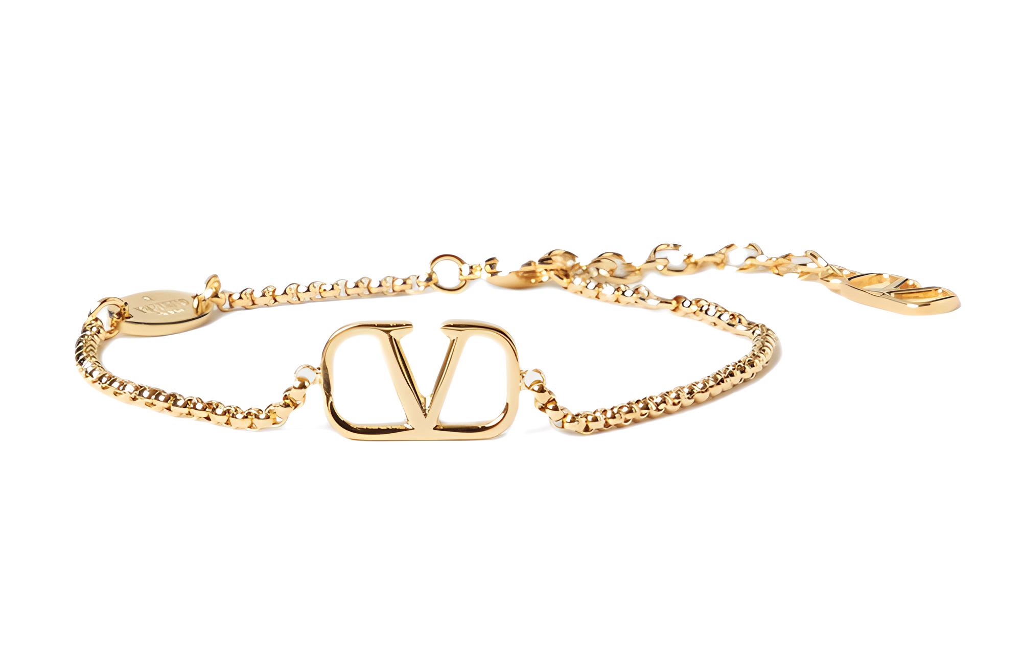(Women) Valentino VLOGO Fashion Trend Bracelet Women’s Gold XW2J0F84METCS4
