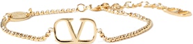 Buy (W) Valentino VLOGO 潮流手链 女士金色手镯 XW2J0F84METCS4