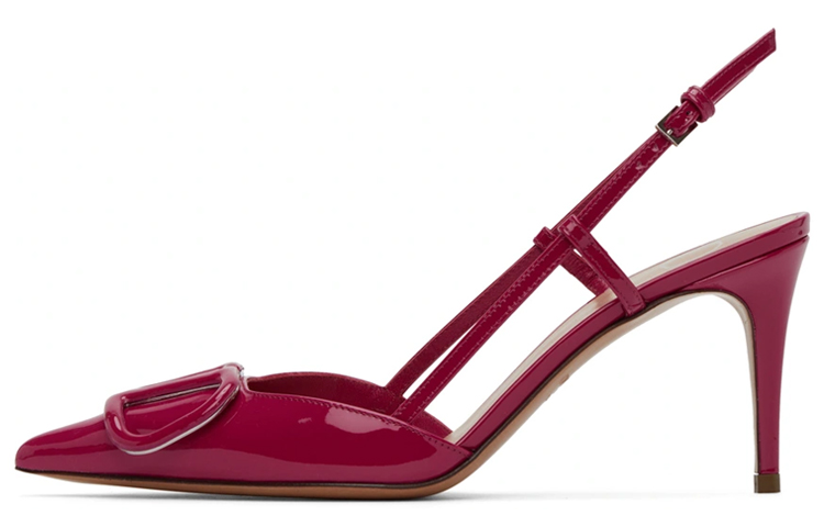 Buy (W) 华伦天奴VLogo高跟鞋‘红色’ XW0S0R01TMKMF5