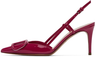 (Women) Valentino VLogo High Heels 'Red' XW0S0R01TMKMF5 (Women) Valentino VLogo High Heels 'Red' XW0S0R01TMKMF5