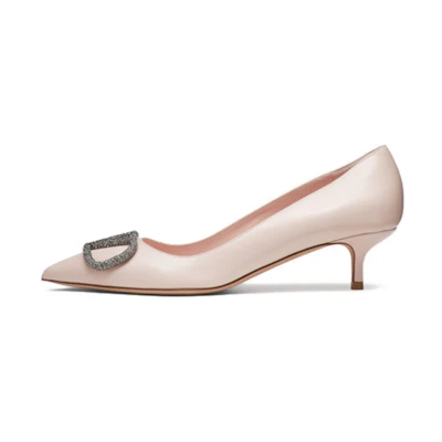 (W) Valentino Vlogo High Heels 'Swarovski Pink'