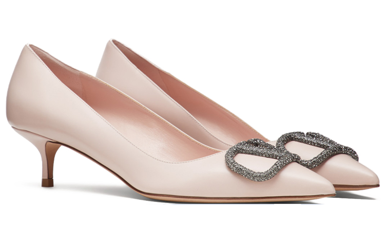 (W) Valentino Vlogo High Heels 'Swarovski Pink' 圖 2
