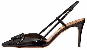 (Women) Valentino Vlogo Patent Lace-Up High-Heeled Sandals 'Black' ZW2S0R01TMK0NO (Women) Valentino Vlogo Patent Lace-Up High-Heeled Sandals 'Black' ZW2S0R01TMK0NO