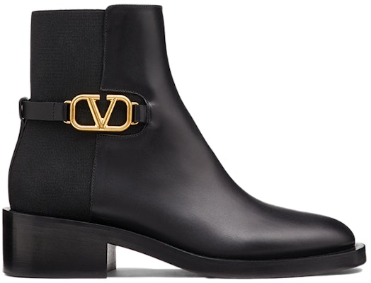 (W) Valentino VLogo标志黑色踝靴 WW2S0CT1PYH0NO Order (W) Valentino VLogo标志黑色踝靴 WW2S0CT1PYH0NO