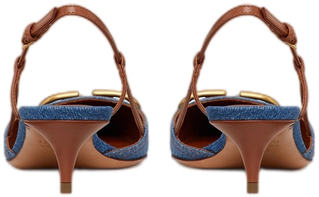 (W) Valentino VLOGO SIGNATURE Tacones Medianos Denim Tobilleros 'Cowboy Blue' XW0S0Q70KUYPZK Shop (W) Valentino VLOGO SIGNATURE Tacones Medianos Denim Tobilleros 'Cowboy Blue' XW0S0Q70KUYPZK